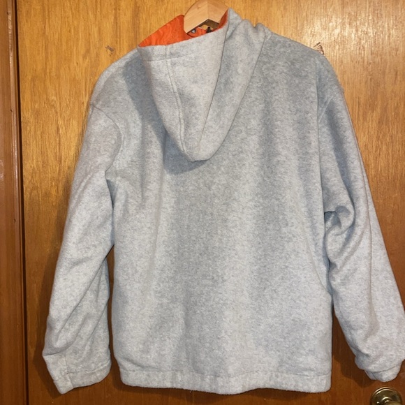 •NY♦️CLASSICS SPORTS•GRAY & ORANGE REVERSIBLE SKI JACKET SIZE SMALL EUC (UNISEX) - Picture 5 of 9